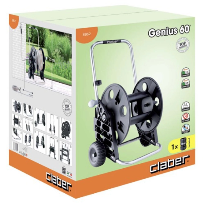 Vendita online Carrello avvolgitubo Genius 60 art.8862